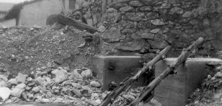 Alluvione 1994 - Imbocco del Rio Supita