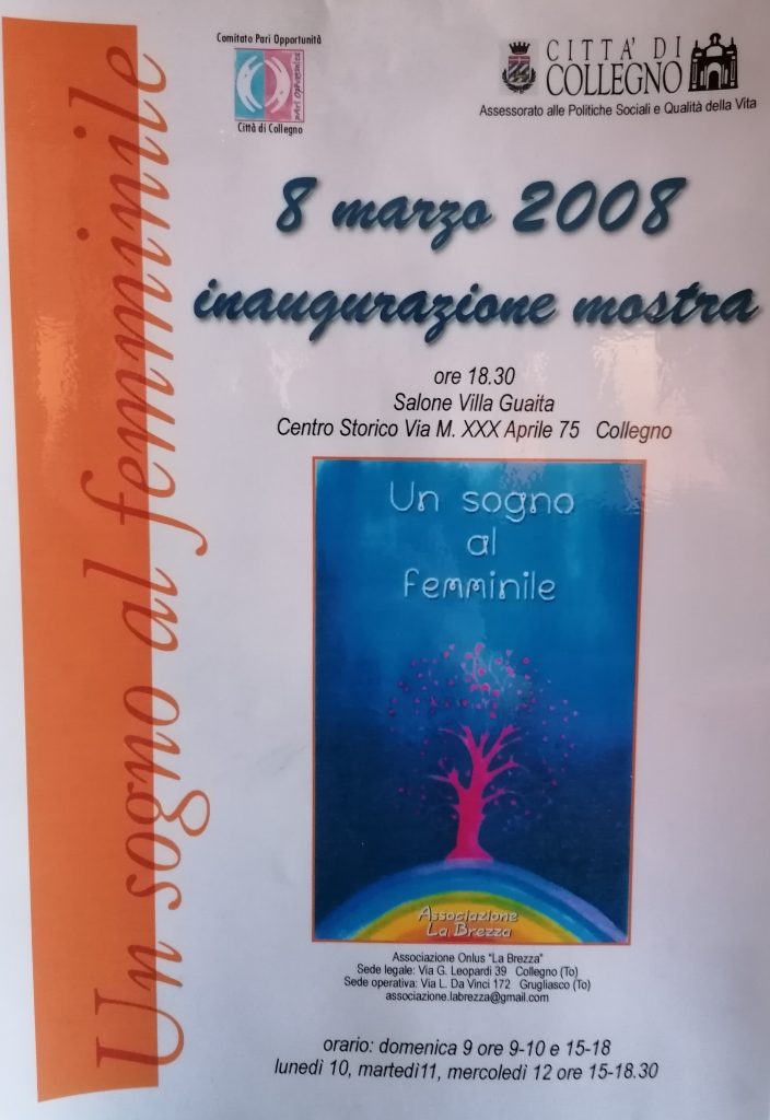 2008 Mostra Un sogno al femminile