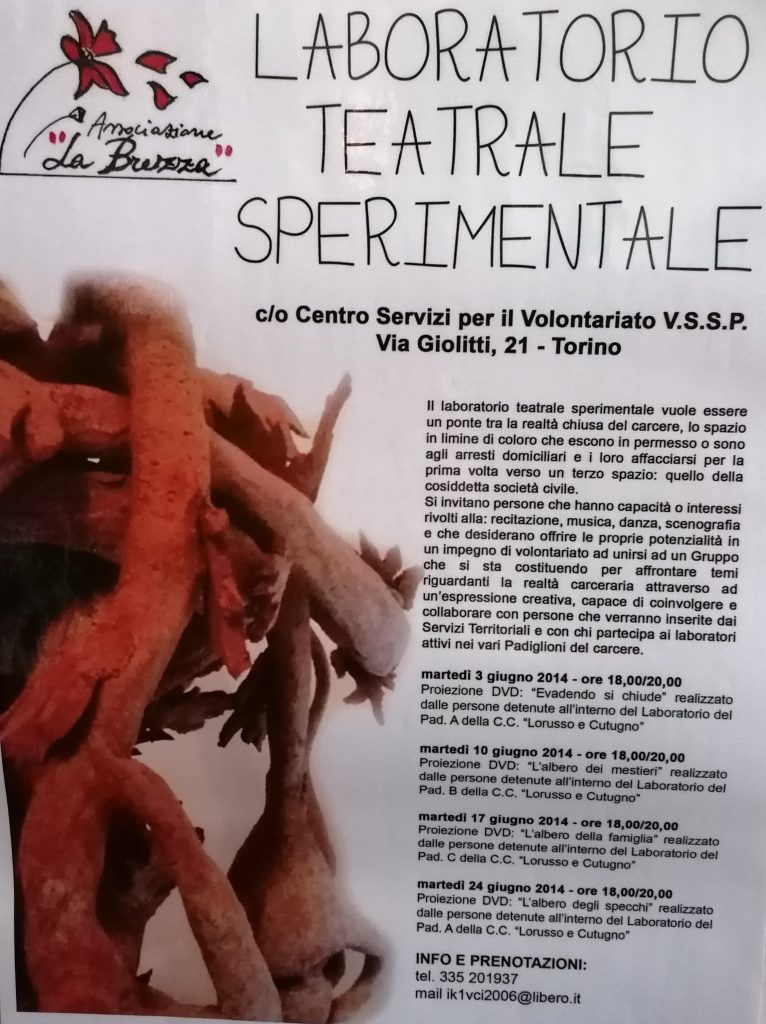 2014 Laboratorio teatrale sperimentale