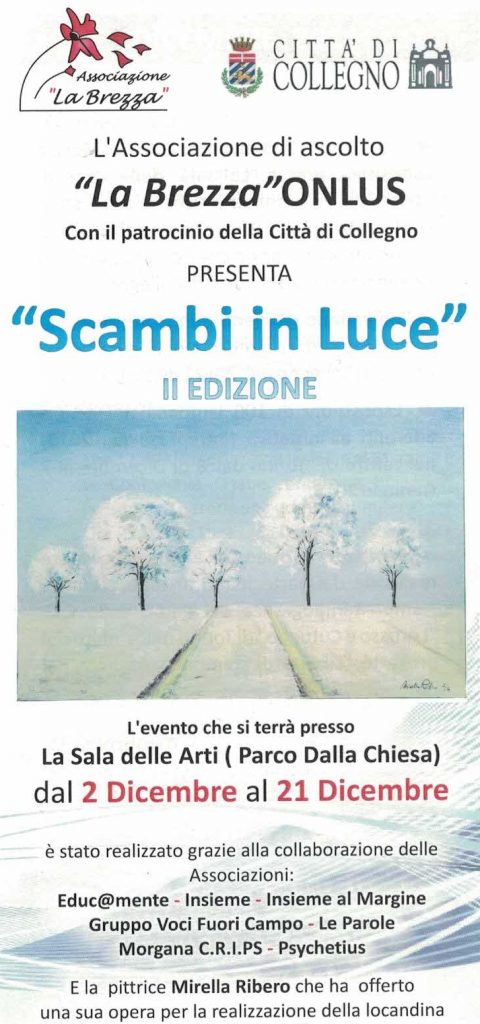 2014 Volantino Scambi in Luce II edizione