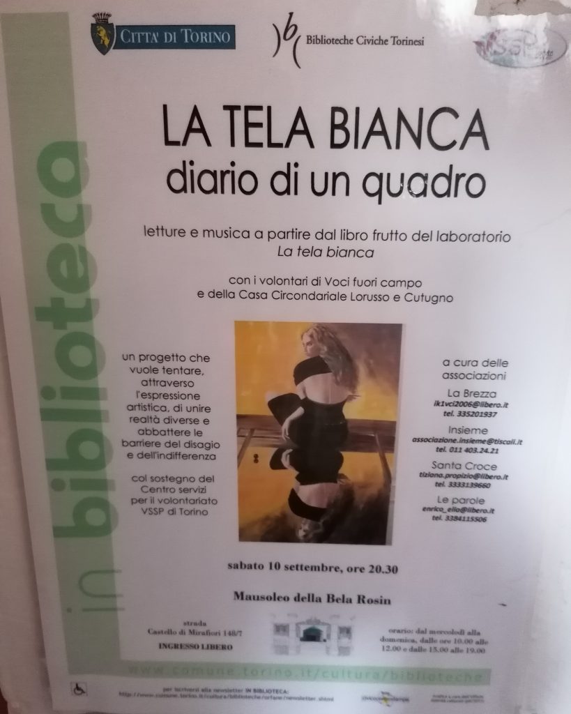 2015 La tela bianca Diario di un quadro