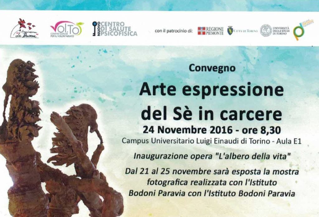 2016 Volantino Arte espressione del se in carcere