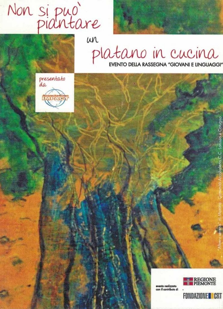 Volantino non si può piantare un platano in cucina